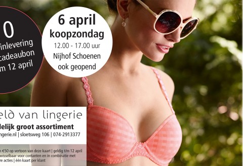 waardebon De wereld van lingerie