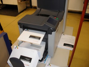 couverteermachine bij drukkerij meinema